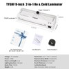 TYGHF Laminator Machine with 30 Laminating Sheets (A4/A5/A6), 4-in-1 Thermal