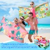 10 Packs Microfiber Beach Towel 28 x 55 Inch Oversized