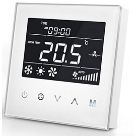 MCO Home MCOEMH8-FC4 Fan Coil Thermostat 4 Pipe, White