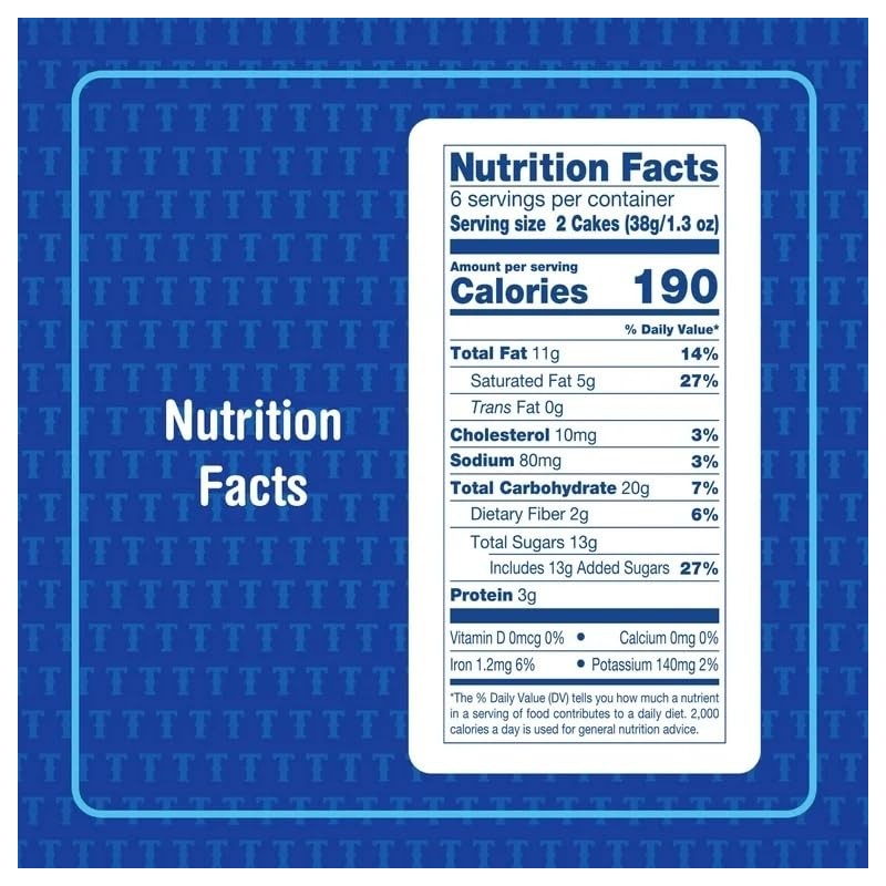 Tastykake Dark Chocolate Peanut Butter Kandy Kakes, 12 Count (Pack