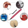 flintronic Universal Deburring Tool with 1 Metal Handle and 11