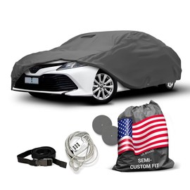 DaShield Ultimum Series Car Cover Waterproof All Weather for Toyota Camry Car Cover 2018-2025 Sedan 4-Door - Protection Semi Custom Fit - Dust, Sun, Snow, Rain, Protection in&Outdoor