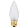 Satco S3234 120V Medium Base 25-Watt B11 Light Bulb, Frosted