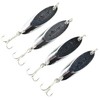 Last Cast Tackle - Juego de 4 anzuelos de pesca