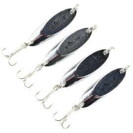 Last Cast Tackle - Juego de 4 anzuelos de pesca (3,5 g, 60 g, 14 g, 1,2 g)