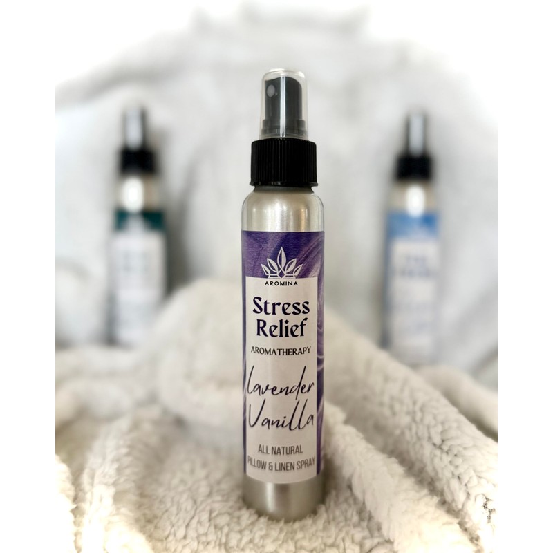 Aromatherapy pillow & linen spray (Lavender Vanilla)
