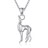 JERWLI Greyhounds Gifts 925 Sterling Silver Greyhounds Pendant Necklace Greyhounds