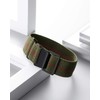 BINLUN Elastic Fabric Nylon Watch Band Waterproof Military Replacement Watch