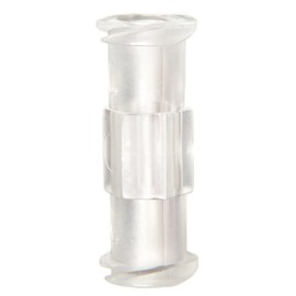 Syringe Coupler, Luer Lock Adaptor to Luer Lock Connector, (Polypropylene) Female to Female, Syringe Transfer Joint for Transferring Liquid Between Lab Syringes and Bottles (10)