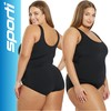 Sporti Plus Size HydroLast Chlorine Resistant Moderate Scoop Back One