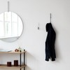 MOEBE WALL HOOK Wall Hook, Small, Small, 2 Pieces Brass