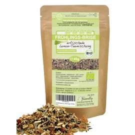 direct&friendly Organic Tea Refreshing Loose Lemon Tea Blend 45 g (Spring)