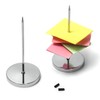 QWORK 4 Pcs Desk Receipt Holder, Spike Stick Receipts Check