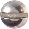 10-24 x 2 Round Head Machine Screws, Slotted Drive, Stainless