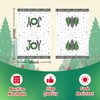 Merry Christmas Hand Towels Set of 2,Xmas Tree Joy Snowflake