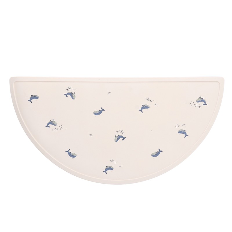 Baby Meal Mat Silicone Waterproof Simple Baby Placemat Feeding Mat