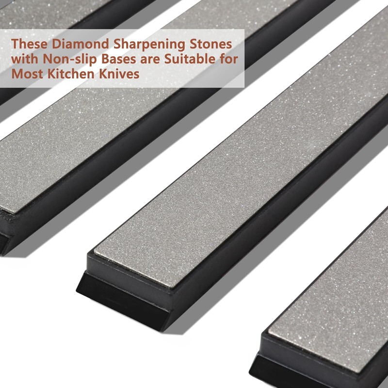 RUIXIN PRO 8 Pcs Diamond Knife Sharpening Stones for RUIXIN