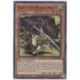 Baku The Beast Ninja - DABL-EN017 - Super Rare - 1st Edition