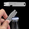 Titanium EDC Pry Bar,EDC Crowbar,Mini Crowbar,Pocket Pry Bar EDC Tool,Small