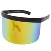 zeroUV Visor Sunglasses for Men and Women, Futuristic Face Shield
