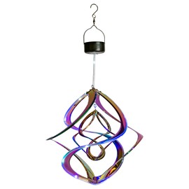 Red Carpet Studios 32265 Double LED Lighted Cosmix Spinner, Rainbow, 14 Inches