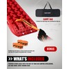 FieryRed Traction Boards Offroad, Recovery Boards with 2 Leashes and
