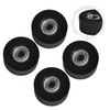 4PCS Fitness Trolley Seat Rail Rollers Water Resistance Rowing Machine