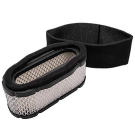 vhbw Filter Set Compatible with Kawasaki FH601, FH601V, FH641, FH641V, FH661, FH680, FH721, FH721V Lawn Mower Engine - 1x Replacement Filter (Air Filter, Pre-Filter)