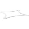 Ekena Millwork 47 1/4"W x 47 1/4"H x 3/8"T Large