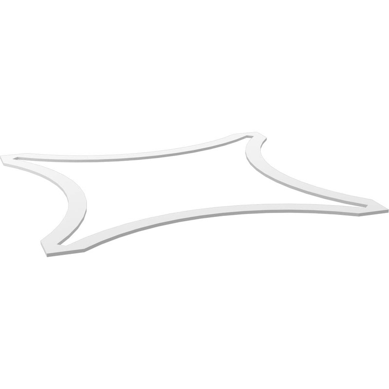 Ekena Millwork 47 1/4"W x 47 1/4"H x 3/8"T Large