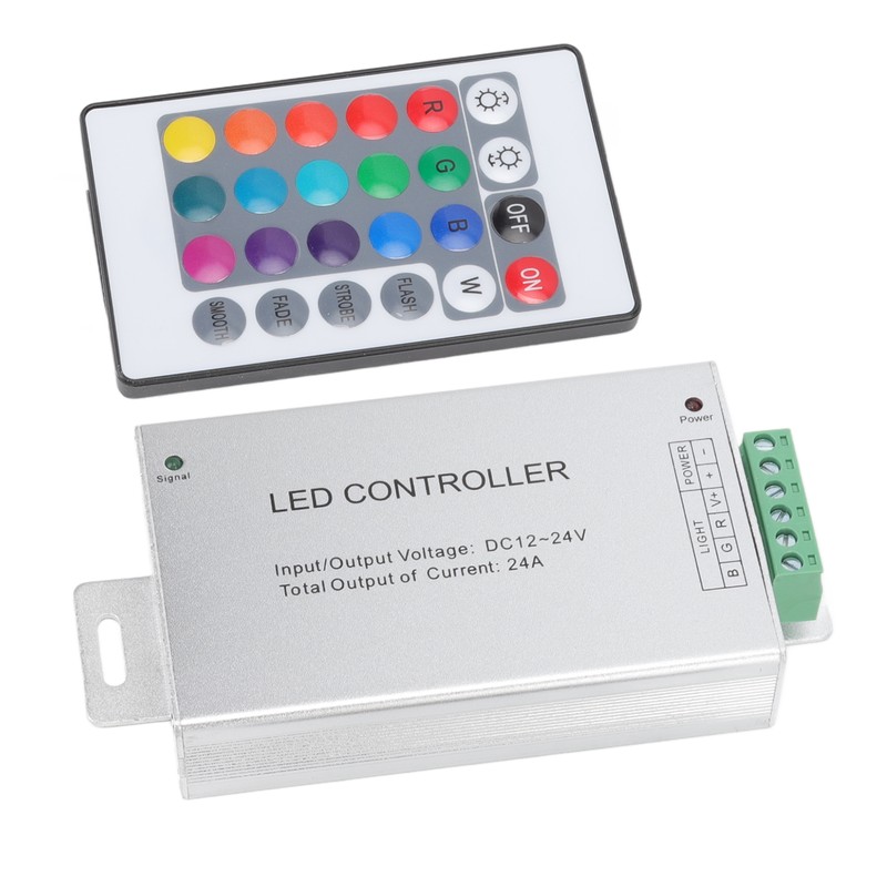 IR Remote Controller LED Light Strip Module Large Power 24A