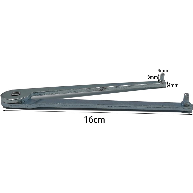 Boounyatin Universal Adjustable Angle Grinder Wrench Pin Spanner Wrench Face