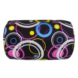 Bookishbunny Microbead Cylinder Bolster Roll Pillow 13" x 7" (MultiCircle)