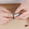Finger Guard Shelling Nail Cover Stainless Steel Protector Stainless Steel