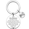 SDOFY Grandad Birthday Gifts Grandad Gifts Grandad Fathers Day Keyring