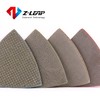 Z-LEAP Triangle Diamond Sandpaper Sheet Discs Sanding Pads for for