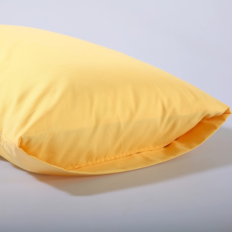 Evolive Ultra Soft Brushed Microfiber Standard Size 20"x30" Pillowcases Pair