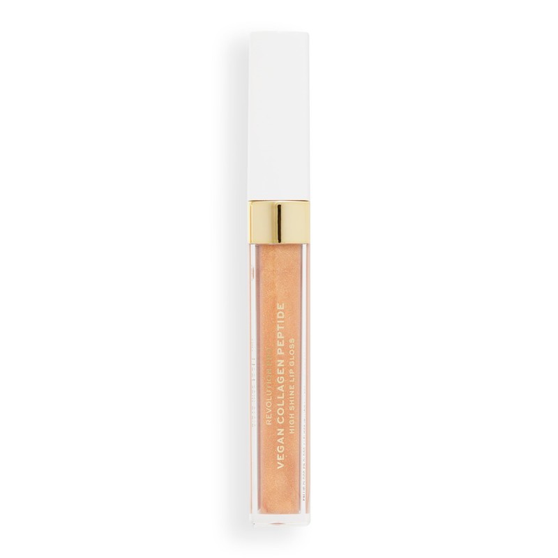 Revolution Pro Vegan Collagen Peptide High Shine Lip Gloss, Nourish,