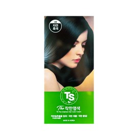 TS The Kinder Dye 120g, No. 3 Natural Black, 6 pcs. / TS 더 착한 염색 120g, 3호 자연흑색, 6개