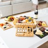 SMIRLY Charcuterie Boards Set - Large Bamboo Cheese Board set