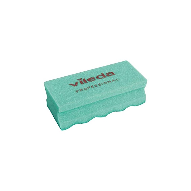 Vileda Professional 123111 Estropajo PurActive Nail Protection, Green, 6 x