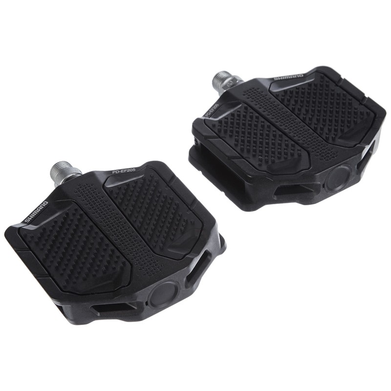 Shimano EPDEF205L PD-EF205 Solid Platform Pedal (Flat) Black