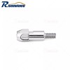 Risemotom8 Chrome Rear Turn Signal Light Relocation Mount Kit For