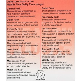 Health Plus HH Pack Heart and Circulatory Health Daily Supplement - 28 Day Supply