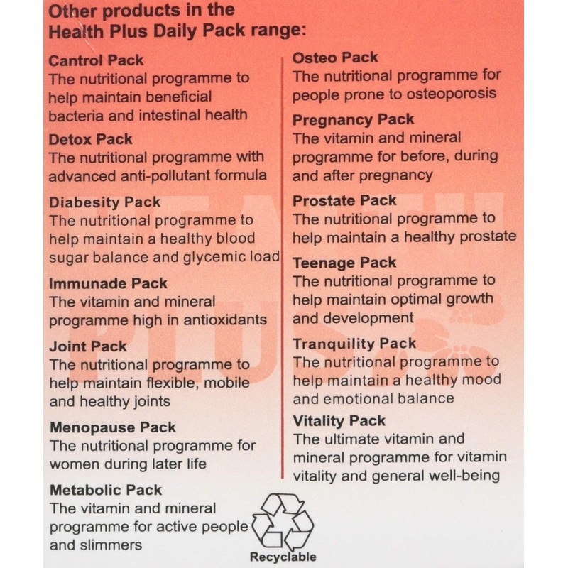 Health Plus HH Pack Heart and Circulatory Health Daily Supplement