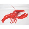 25 Pack Disposable Plastic Lobster Bibs