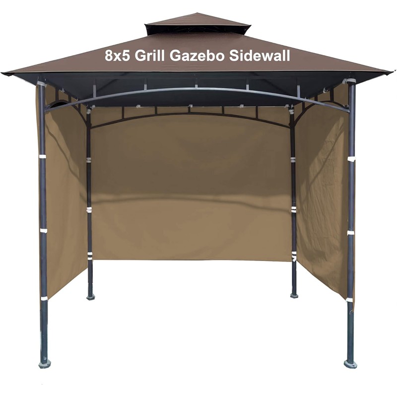 3PCS Gazebo 5x8 Replacement Canopy Sidewall
