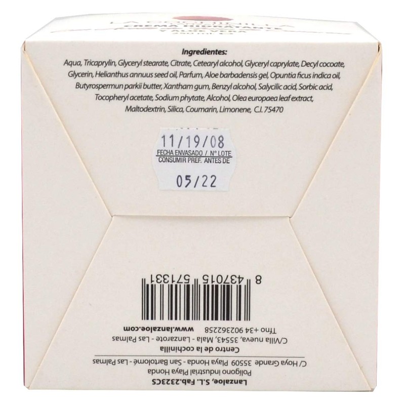 Lanzaloe La Cochinilla Moisturising Cream 250 ml