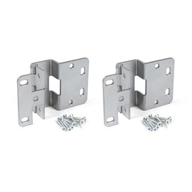 Outwater Industries: 2-3/4in Five Knuckle Hinge in Matte Chrome | for 3/4in Door | 2 Pack