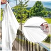 TEHAUX 1 Sheet Insulating Window Film Clear Reusable Window Covering